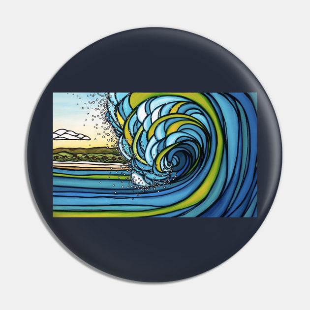 Ride the Wave Pin by scotthurren1111