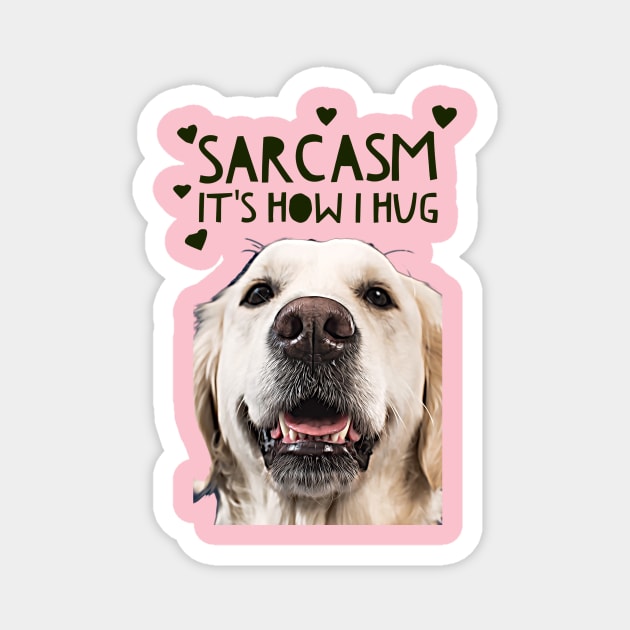 Sarcasm, its how I hug Magnet by PersianFMts