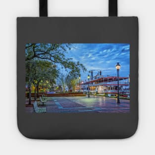 River Street Savannah Georgia Tote