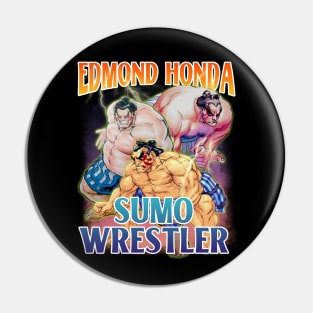 Bootleg Edmond Honda - E. Honda Street Fighter Pin