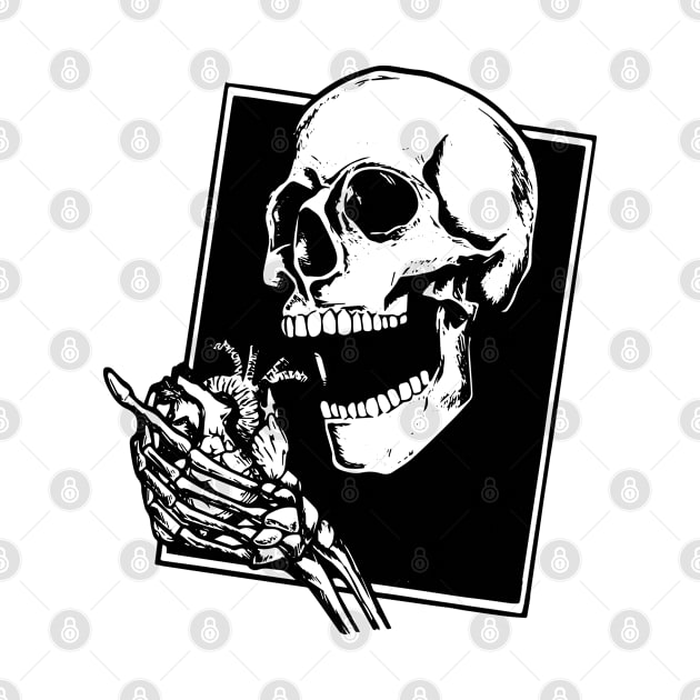 Golden Rule Never Expect Best Skull by KingMaster