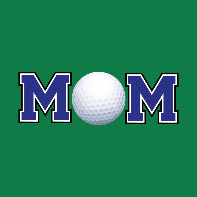 Golf Mom Blue by capesandrollerskates 