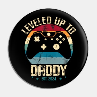 Dad Level Unlocked Est. 2024 Pin