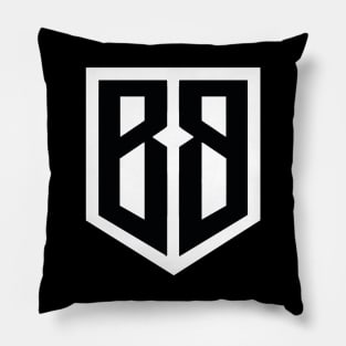 Black Badge Logo Pillow