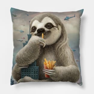 SLOTH ATTACK Pillow