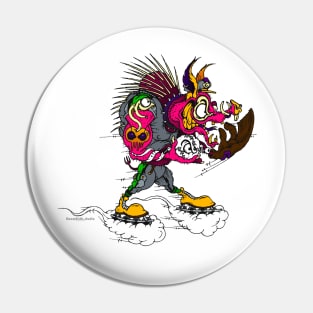 skater boar t shirt 1 Pin