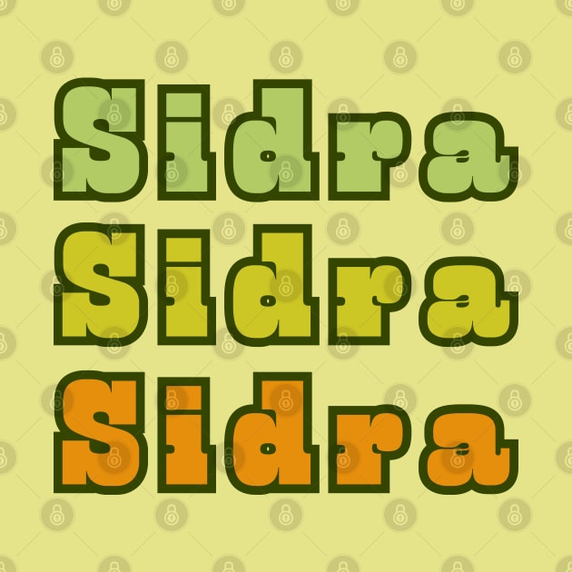 Sidra, Sidra, Sidra. Bold Golden Sidra Cider Style by SwagOMart