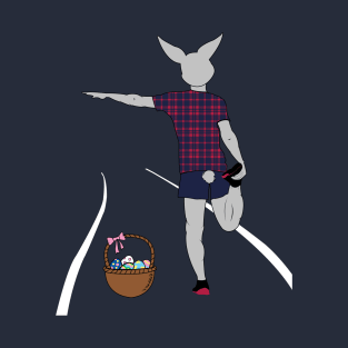 Happy Easter  , Easter Egg With Bunny T-Shirt