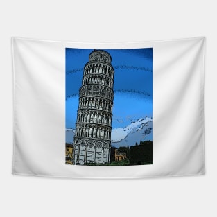 Leaning Tower of Pisa bywhacky Tapestry