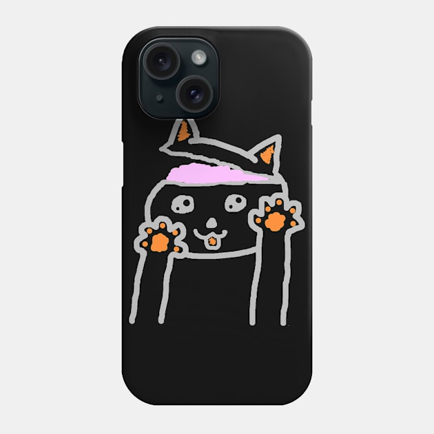 Halloween Cat Kitten Saying Phone Case by FindYourFavouriteDesign