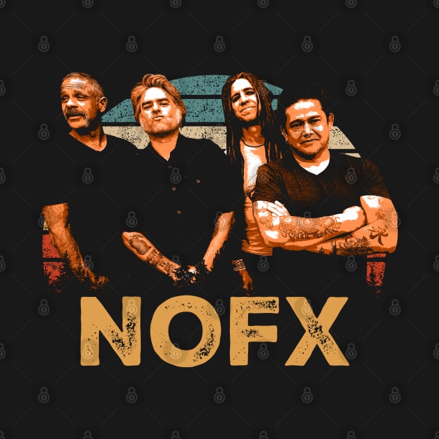 Nofx Evolution Visualizing The Band's Sonic Path by ElenaBerryDesigns