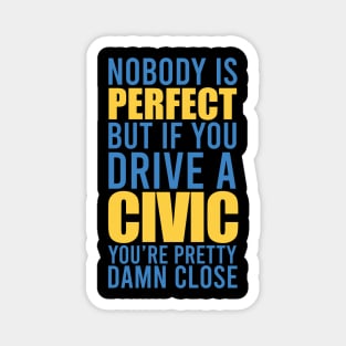 Honda Civic Owners Magnet