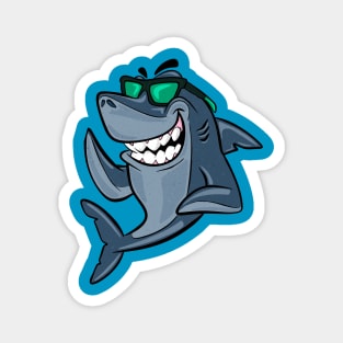 Shark Hang Loose Fun Design Magnet