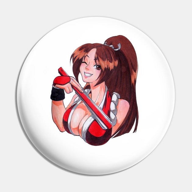 Mai Shiranui Pin by KaylaNostrade