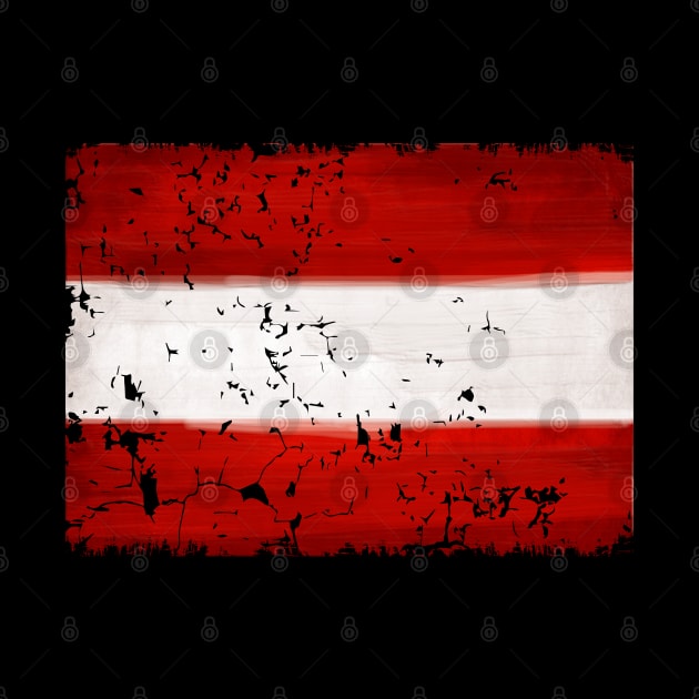 Austria Flag by Dojaja