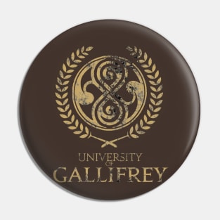 University Of Gallifrey Pin