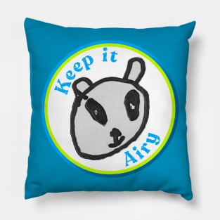 Keep it Airy: logo Pillow