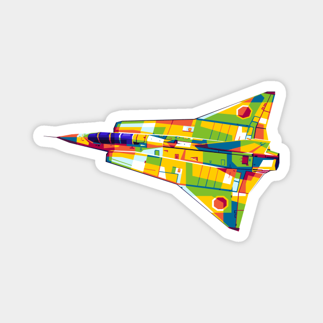 Saab SK 35C Draken Magnet by wpaprint