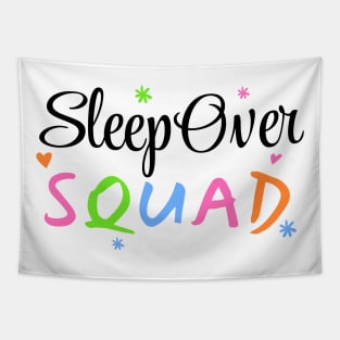 Sleepover Squad Slumber Party Pajamas Tapestry