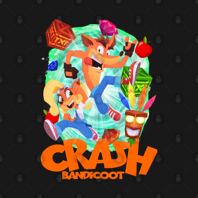 Crash is back by T-shirt Factory