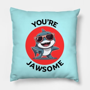 You're Jawsome | Shark Pun Pillow