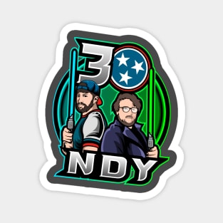 30&Nerdy Podcast Jedis Shirt Logo Magnet