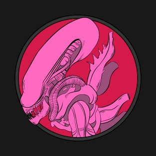 Alien Xenomorph Red T-Shirt