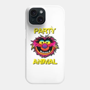 Party Animal Muppet - Yellow Phone Case