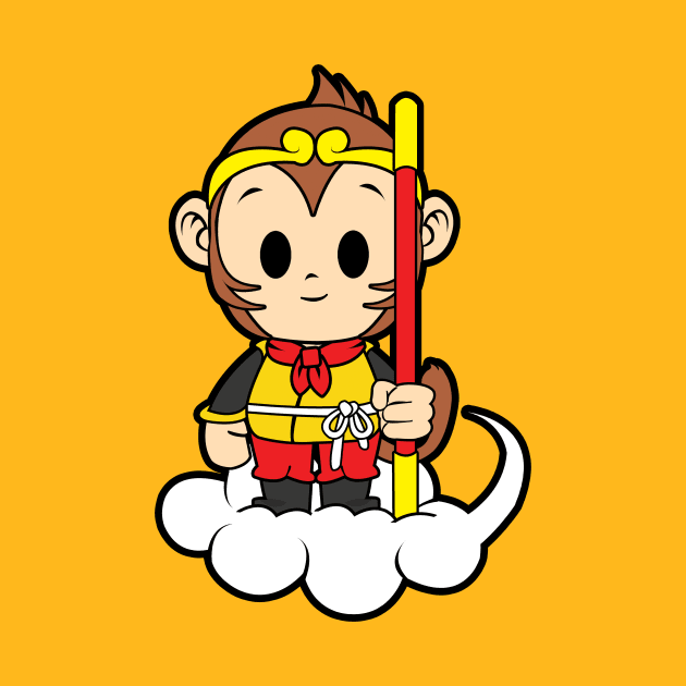 Monkey King Chibi by nataliawinyoto