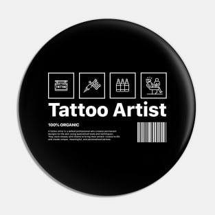 Tattoo Artist Pin