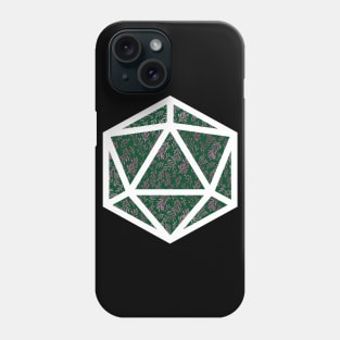 D20 Decal Badge - Cunning 2 Phone Case