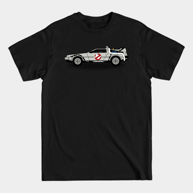 Discover Ghostbusters to the Future! - Delorean - T-Shirt