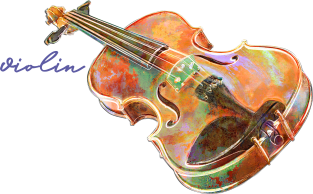 Violin Magnet