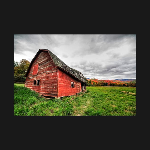 Dilapidated Barn Keene New York NY Route 73 Br by WayneOxfordPh