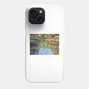 Monet's pond in pastel Phone Case