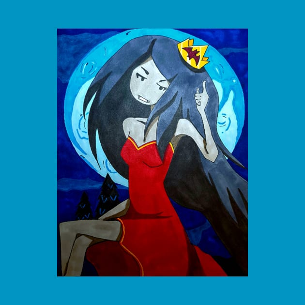 Queen Marceline by Retro in Red