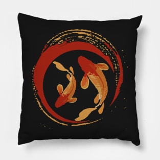 koi fish 2 Pillow