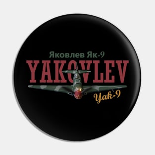 Yakovlev Yak-9 | World War 2 Fighter Aircraft Pin