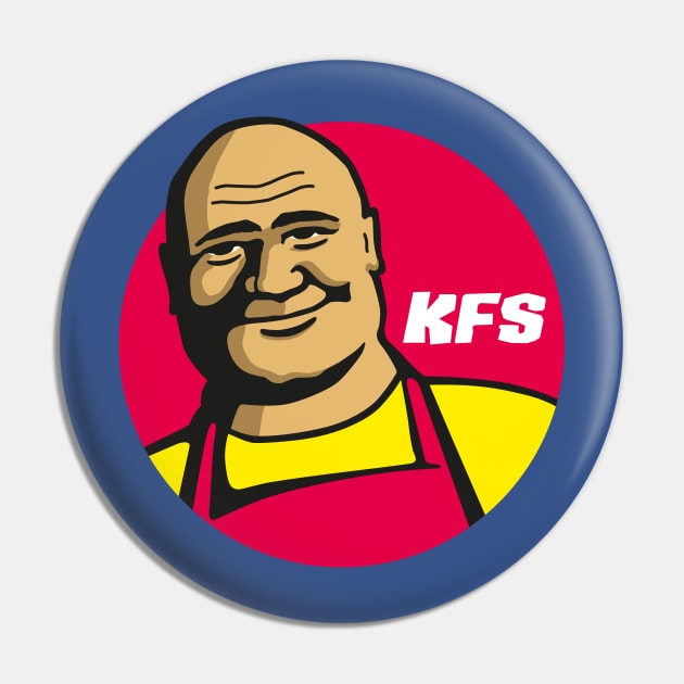 KFS - Kamekona's Fried Shrimp Pin by fozzilized