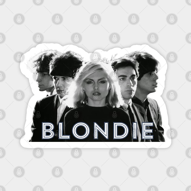 Blondie Band Magnet by Timeless Chaos