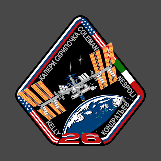 Expedition 26 Crew Patch by Spacestuffplus