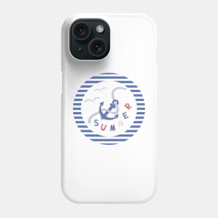 Nautical pattern Phone Case