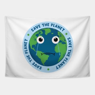 Save the planet Tapestry