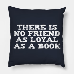 Book Quote Merchandise Pillow