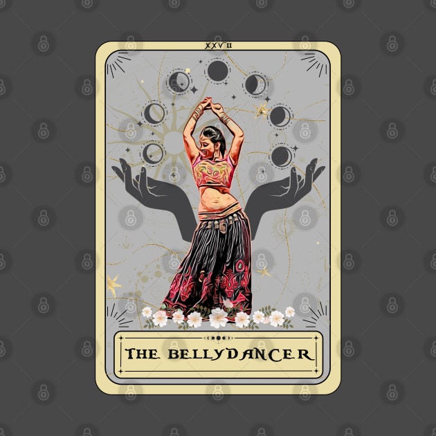 The Belly Dancer Tarot Card, Belly Dancing by AlquimiaDesign