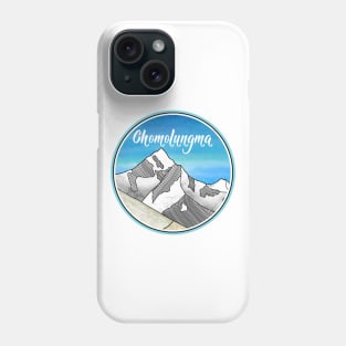 Mount Everest  Chomolungma Phone Case