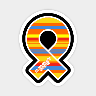 Multiple Sclerosis Awareness Ribbon Magnet