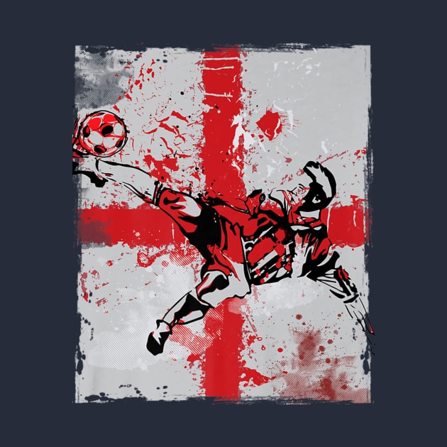 England Soccer For Uk Patriots Fan by Macy XenomorphQueen