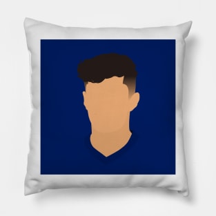 Kai Havertz Minimalistic Face Art Pillow