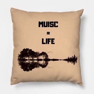 Guitar & Music Lovers Pillow